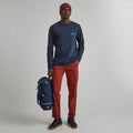 Pantalon Brix  Cotton - Vieux Rouge - Homme