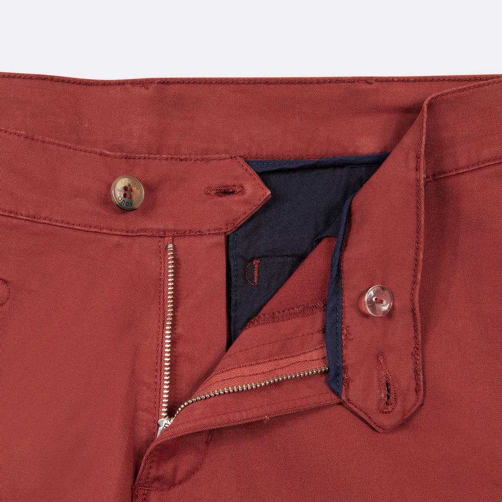 Pantalon Brix  Cotton - Vieux Rouge - Homme