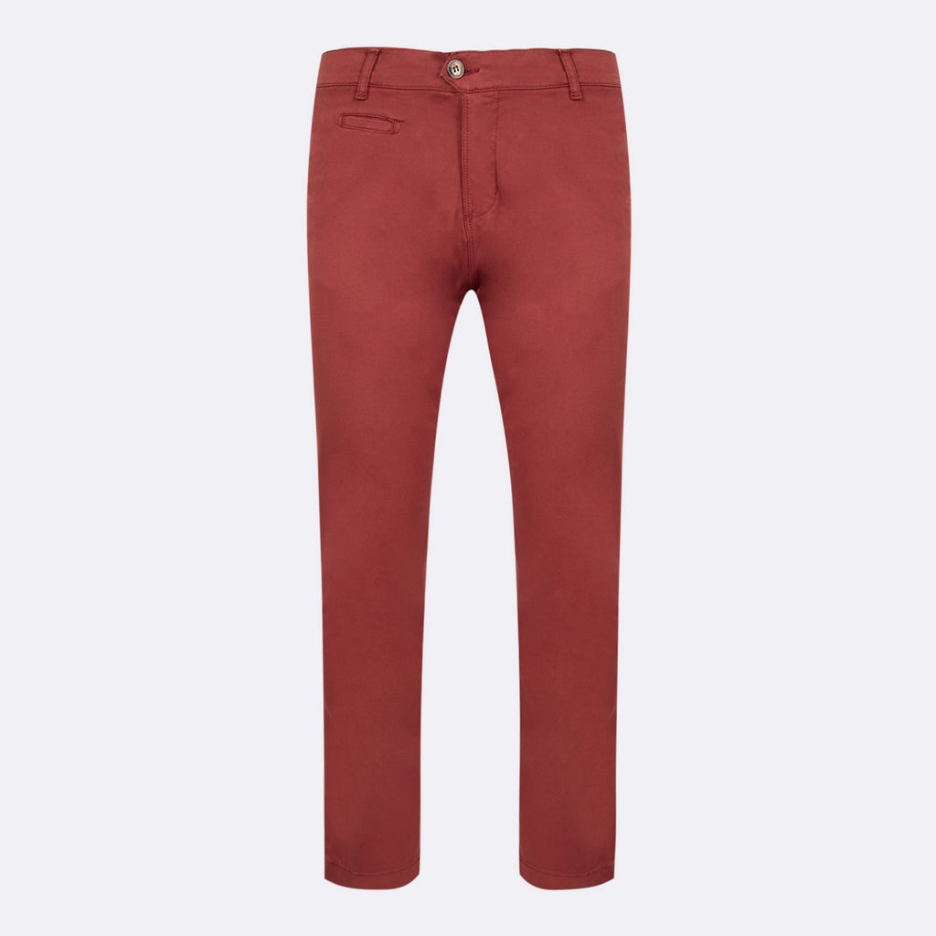 Pantalon Brix  Cotton - Vieux Rouge - Homme