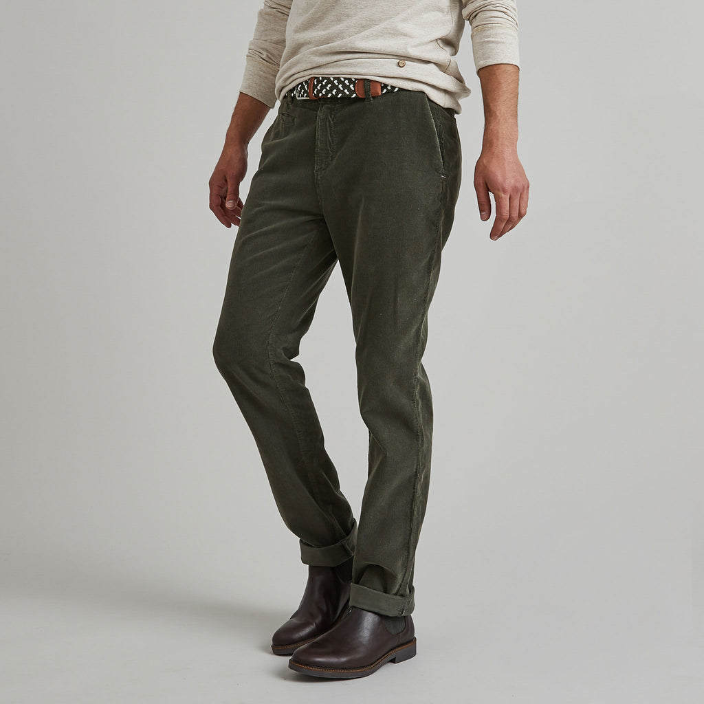 Pantalon Brix R  Cotton - Kaki Foncé - Homme