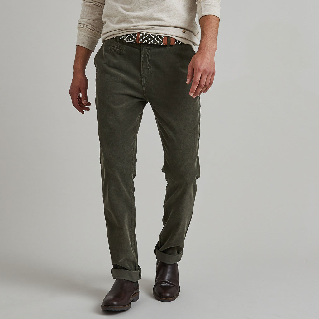 Pantalon Brix R  Cotton - Kaki Foncé - Homme