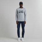 Sweat Darney Cotton - Gris Moyen Mélange - Homme