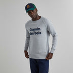 Sweat Darney Cotton - Gris Moyen Mélange - Homme