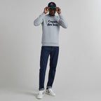 Sweat Darney Cotton - Gris Moyen Mélange - Homme