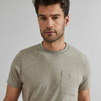 T-Shirt Olonne Cotton - Gris Moyen Mélangé - Homme