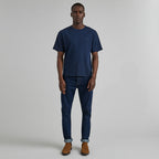 T-Shirt Lugny Cotton - Marine - Homme