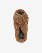 Chausson Biba Luxe Teddie Hazelnut