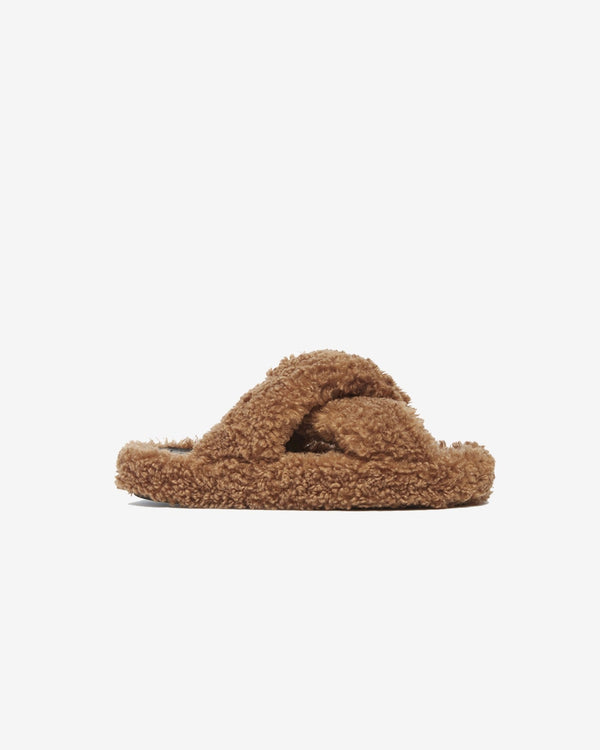 Chausson Biba Luxe Teddie Hazelnut