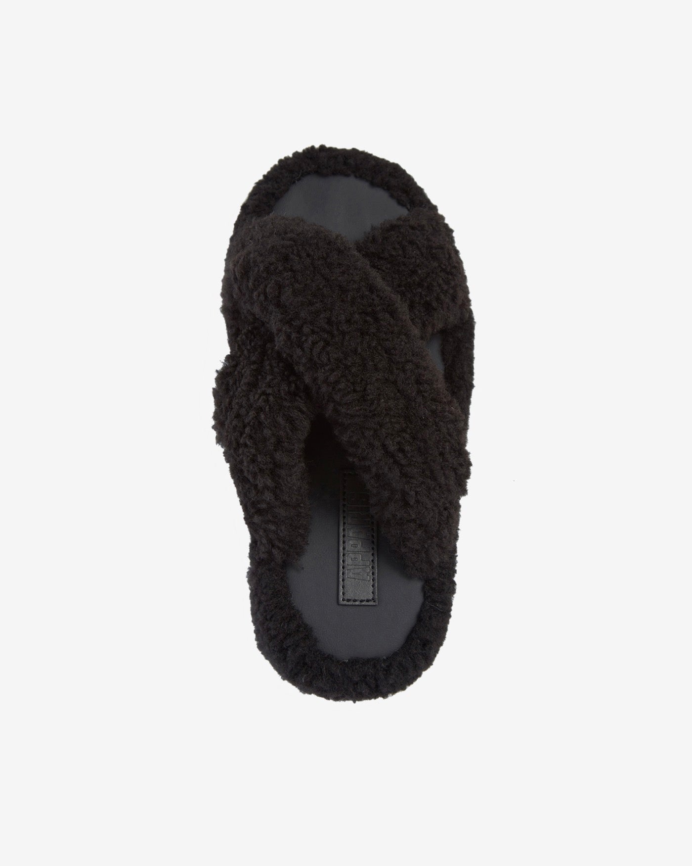 Chausson Biba Luxe Teddie Noir