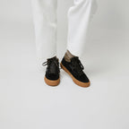 Tennis Noires Walnut Mid - Femme