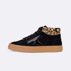 Tennis Noires Walnut Mid - Femme