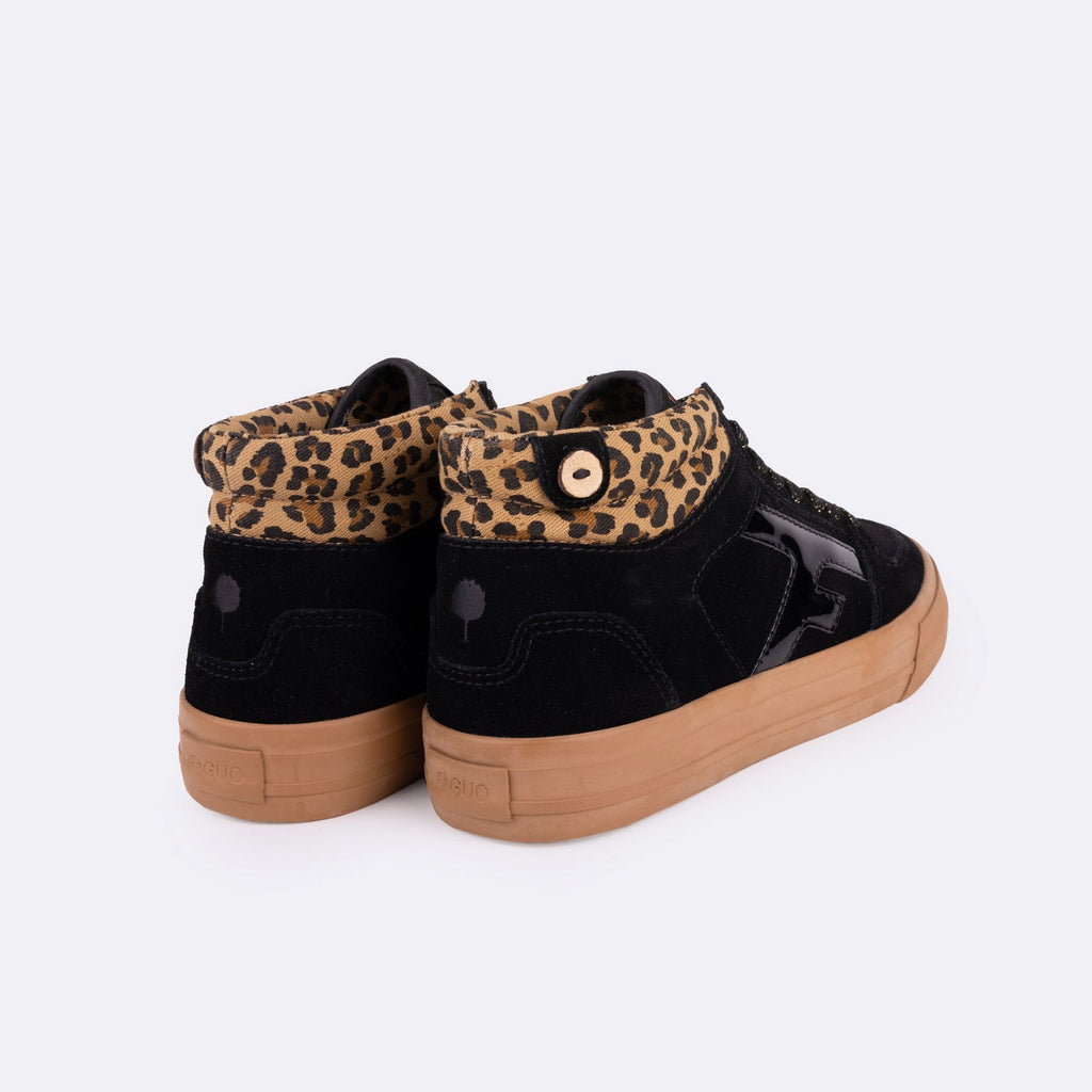 Tennis Noires Walnut Mid - Femme