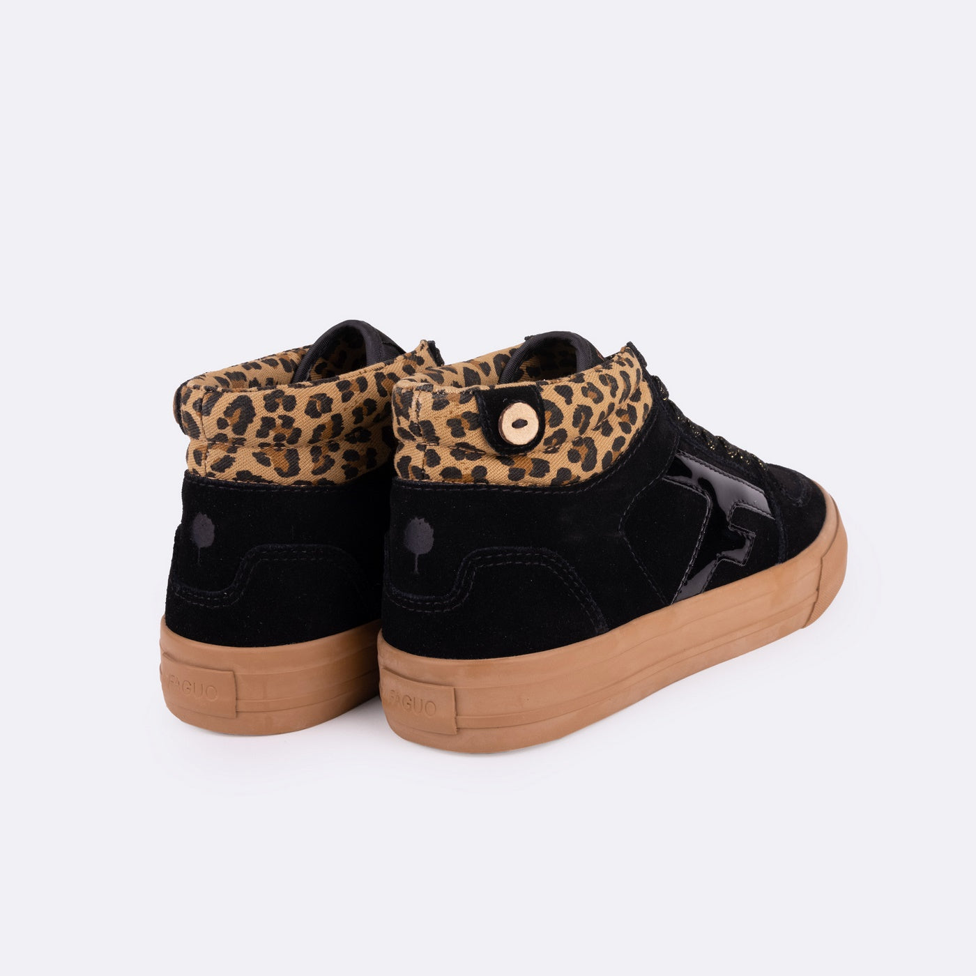 Tennis Noires Walnut Mid - Femme