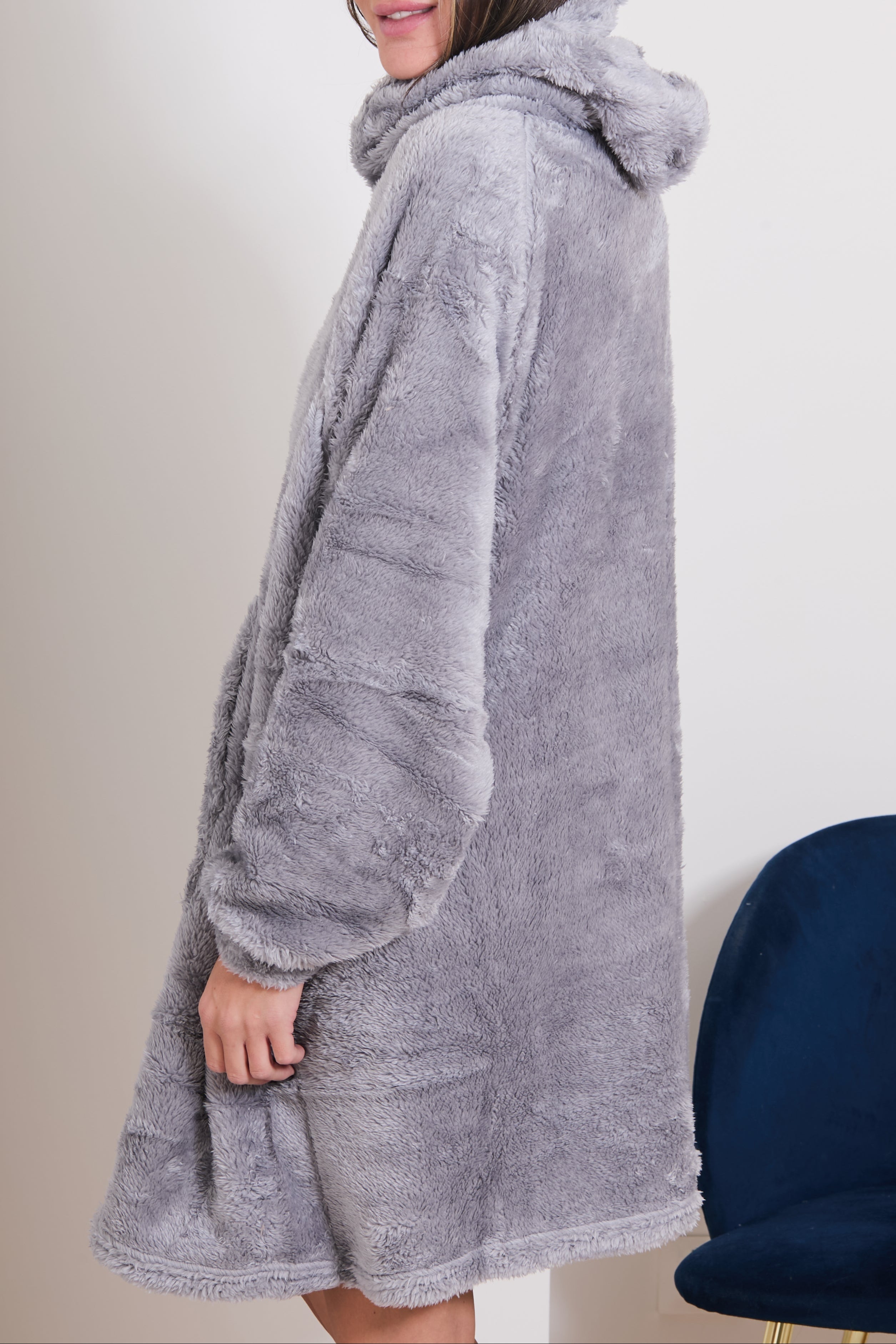 Peignoir Fazalee - Gris