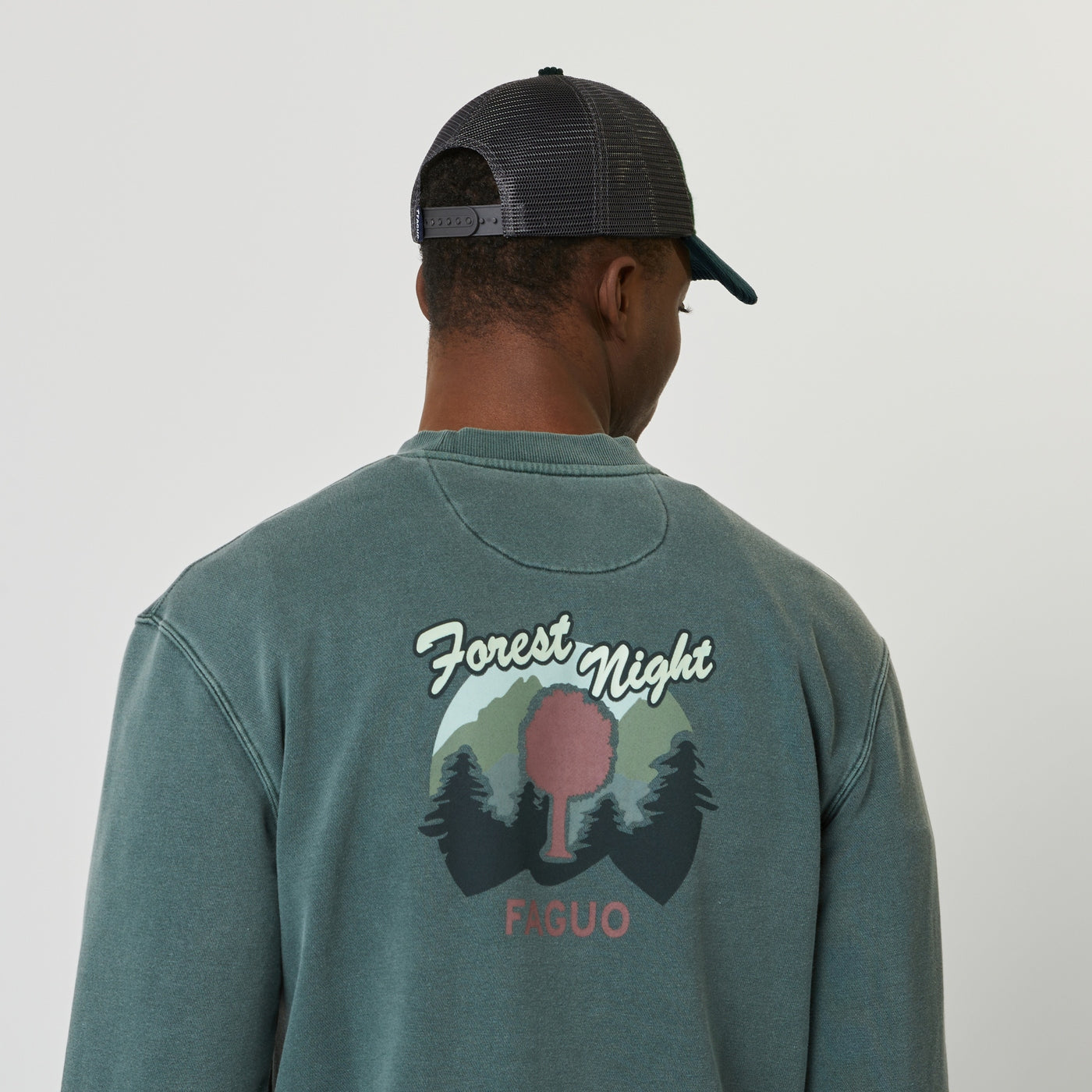 Casquette Vert Foncé Trucker Cap - Homme
