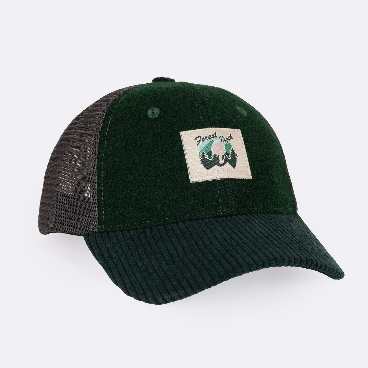 Casquette Vert Foncé Trucker Cap - Homme