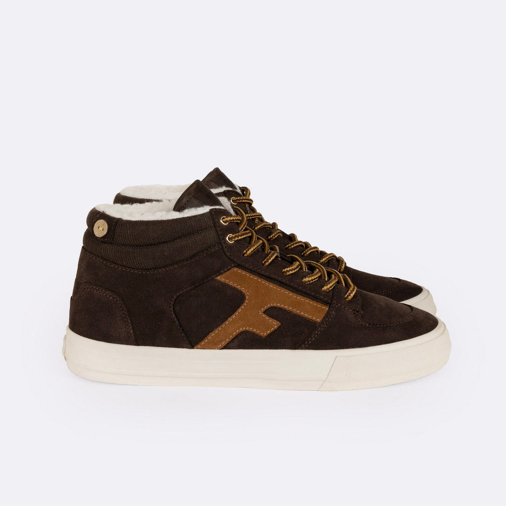 Tennis Marron Foncé Walnut Mid - Mixte