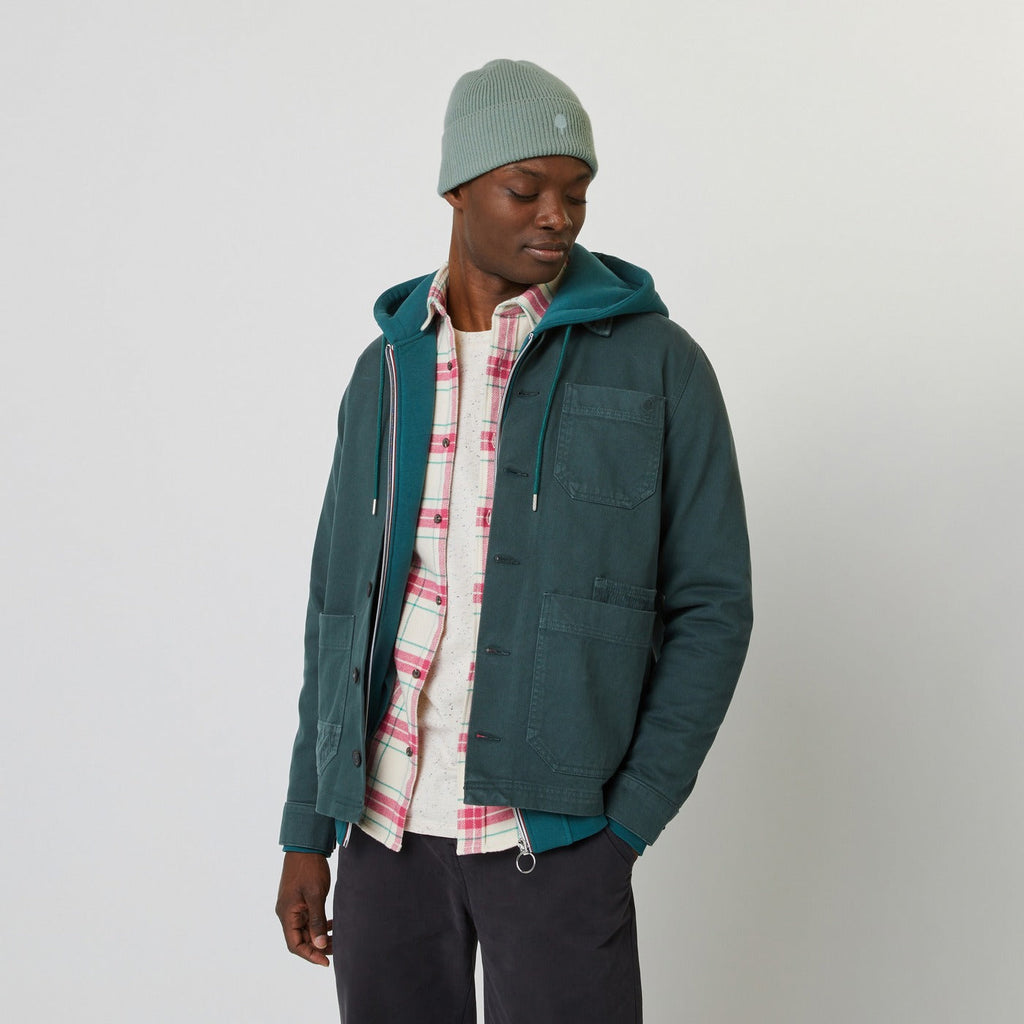 Bonnet Vert Beany - Homme