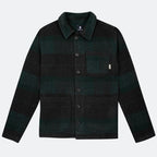 Veste Vert Foncé & Grise Lorge - Homme