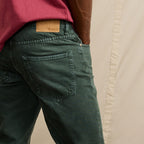Jean Vert Denim Tapered - Homme