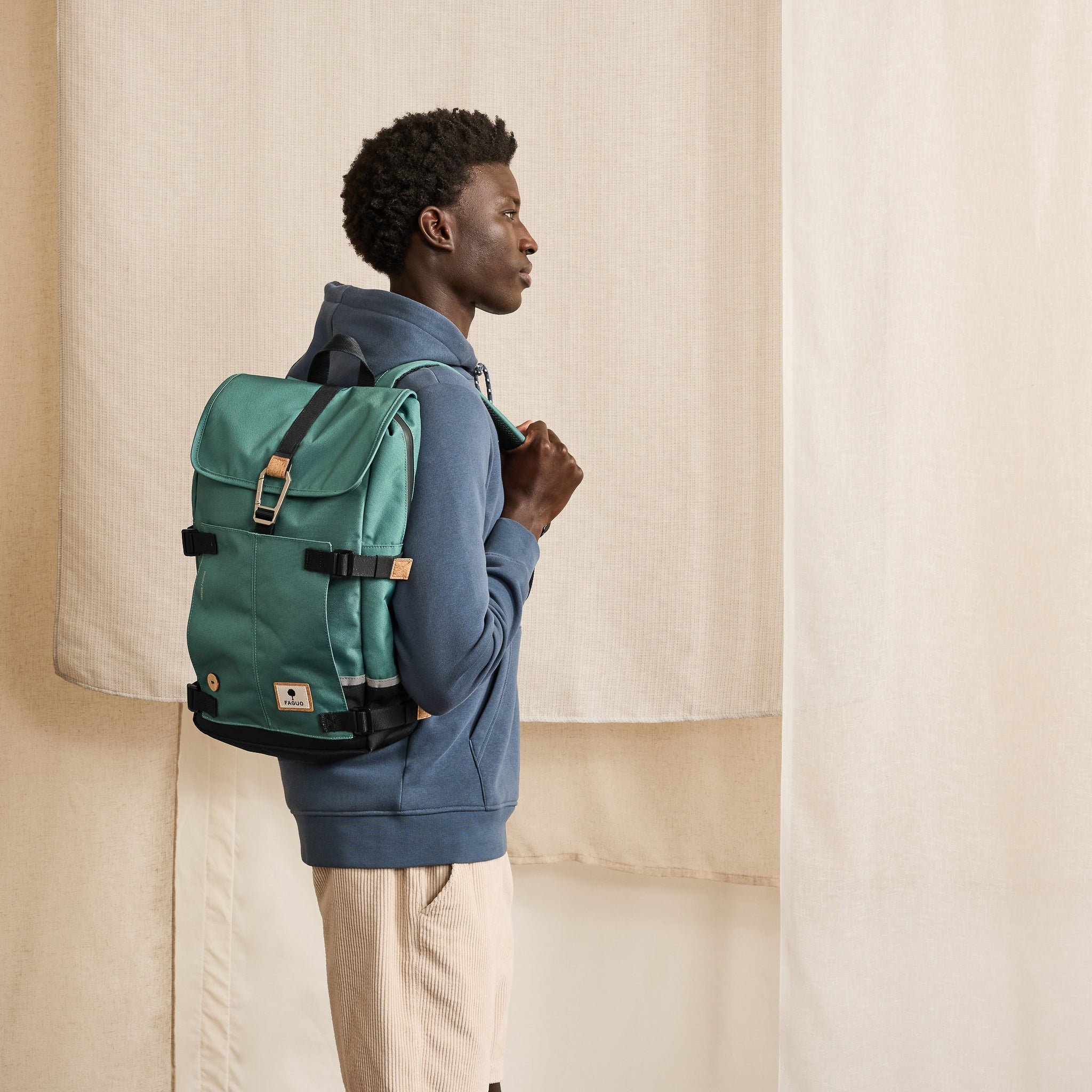 Sac À Dos Bleu Commuter - Homme