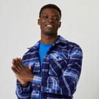 Sur-Chemise Bleu Foncé & Blanche Flavigny - Homme