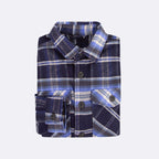 Sur-Chemise Bleu Foncé & Blanche Flavigny - Homme