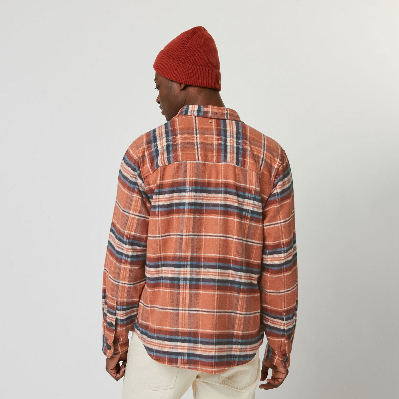 Sur-Chemise Brique & Écrue Flavigny - Homme
