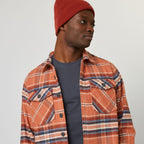 Sur-Chemise Brique & Écrue Flavigny - Homme
