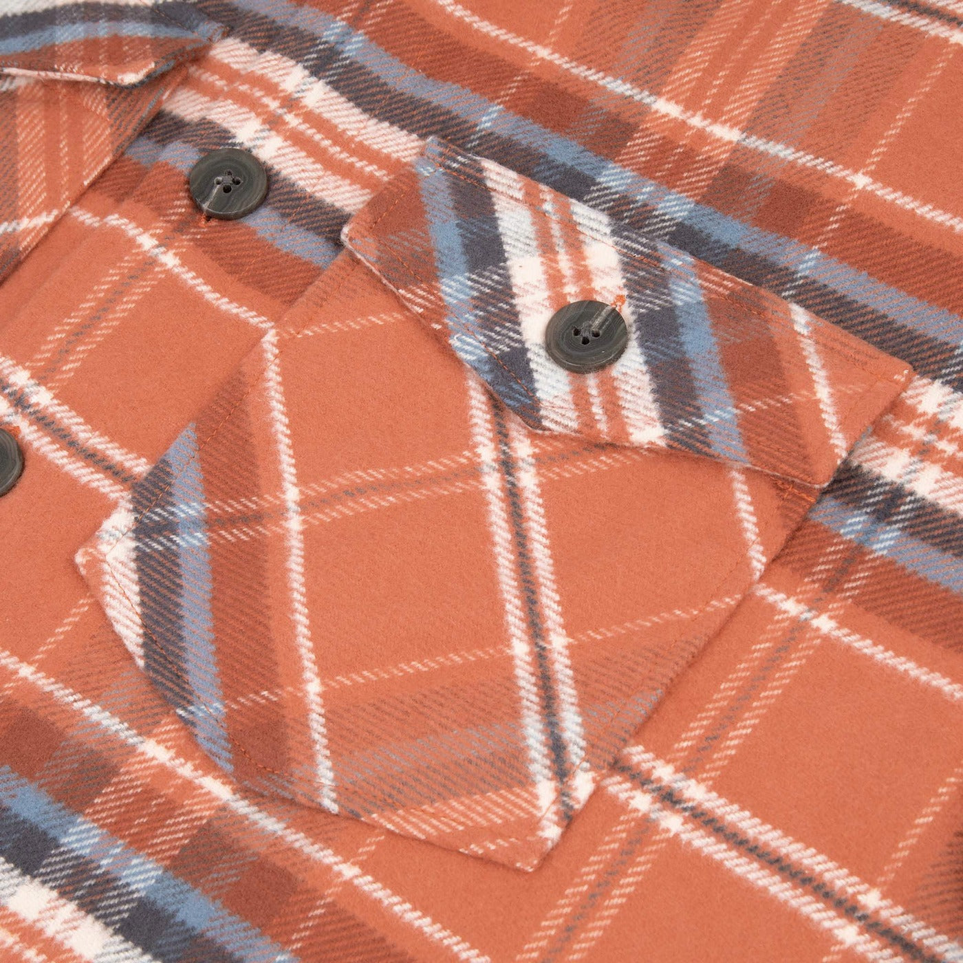 Sur-Chemise Brique & Écrue Flavigny - Homme