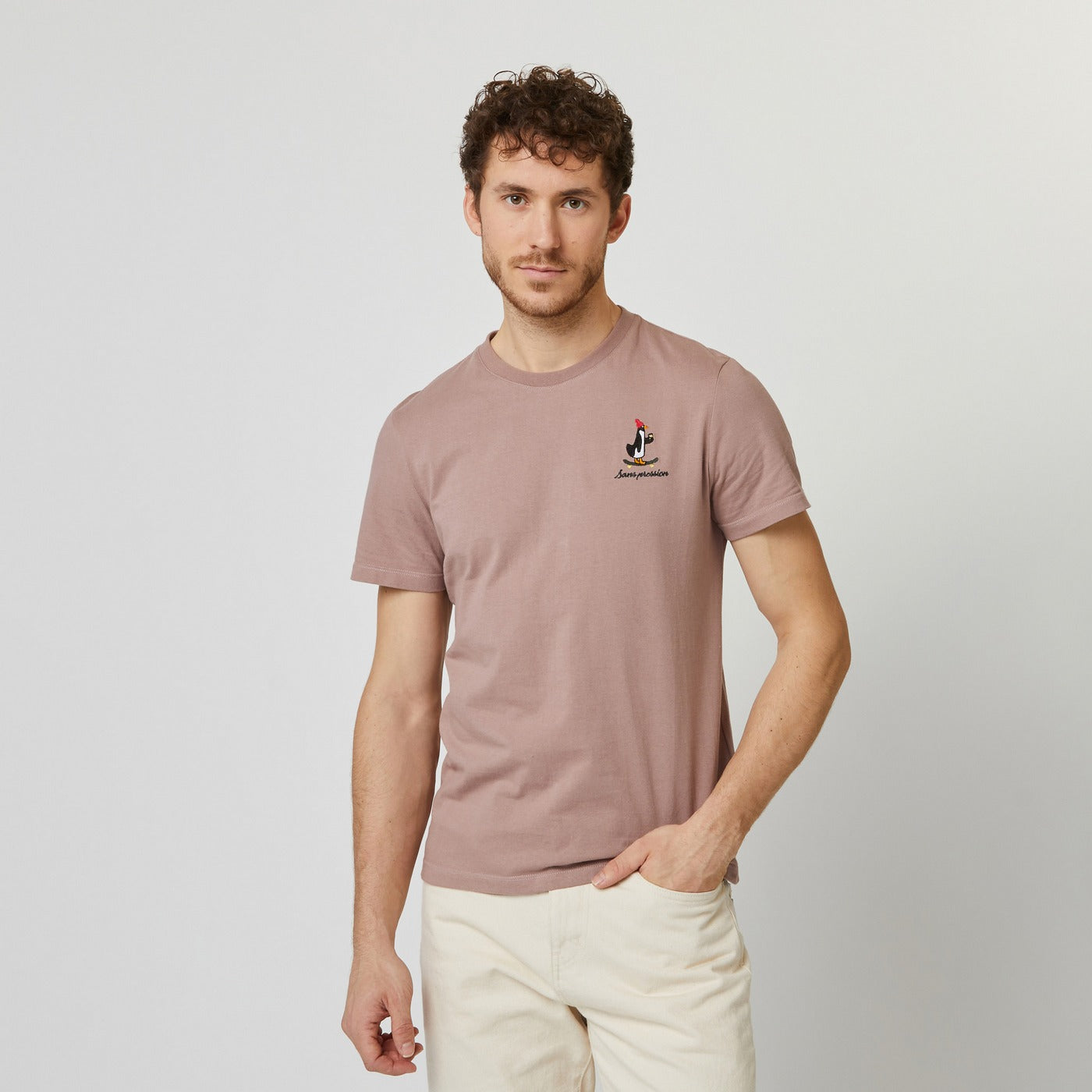 T-Shirt Mc - Arcy - Rose - Homme