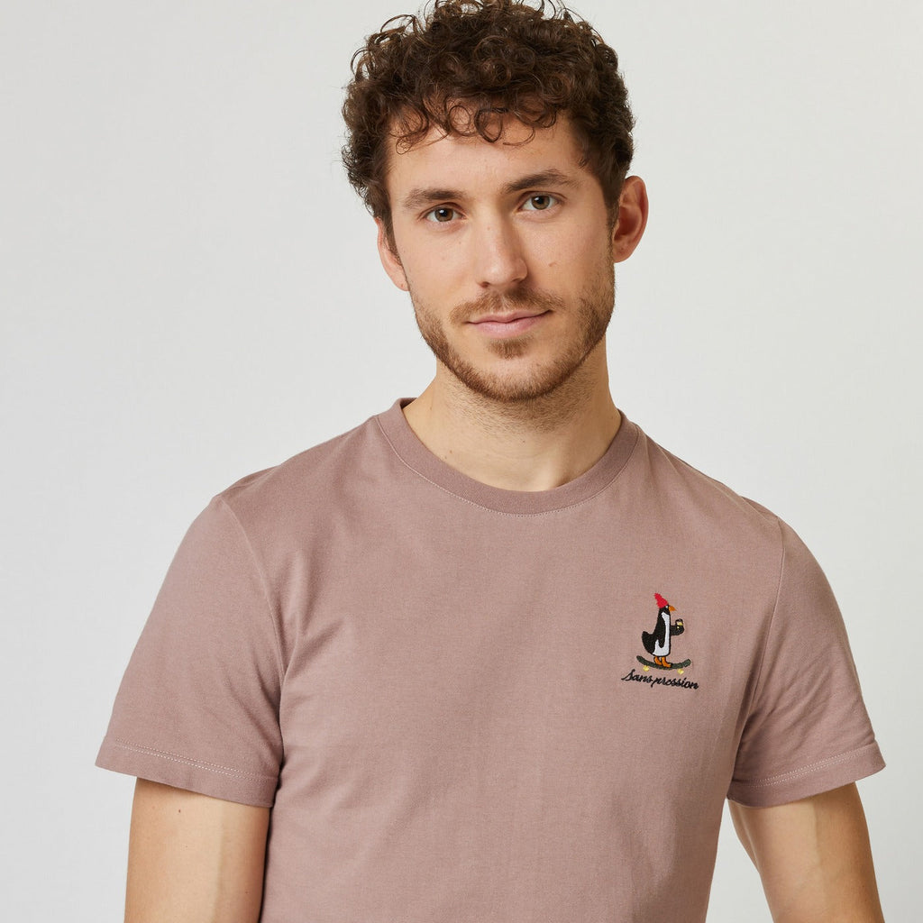 T-Shirt Mc - Arcy - Rose - Homme