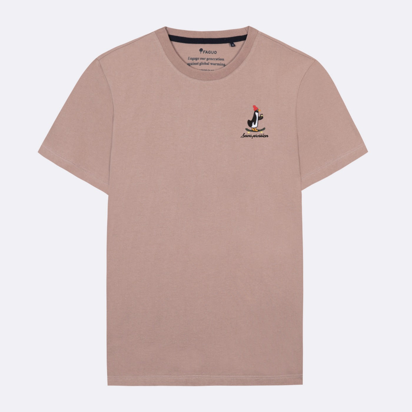 T-Shirt Mc - Arcy - Rose - Homme