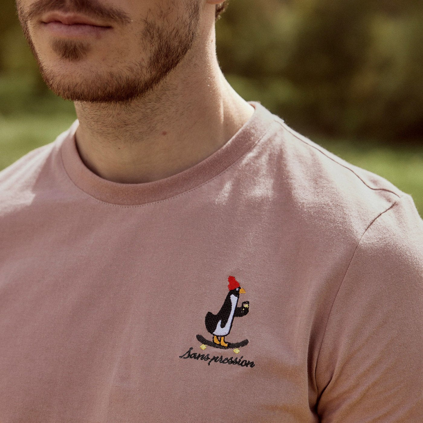 T-Shirt Mc - Arcy - Rose - Homme