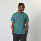 T-Shirt Vert Clair Chiné Lugny - Homme
