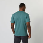 T-Shirt Vert Clair Chiné Lugny - Homme