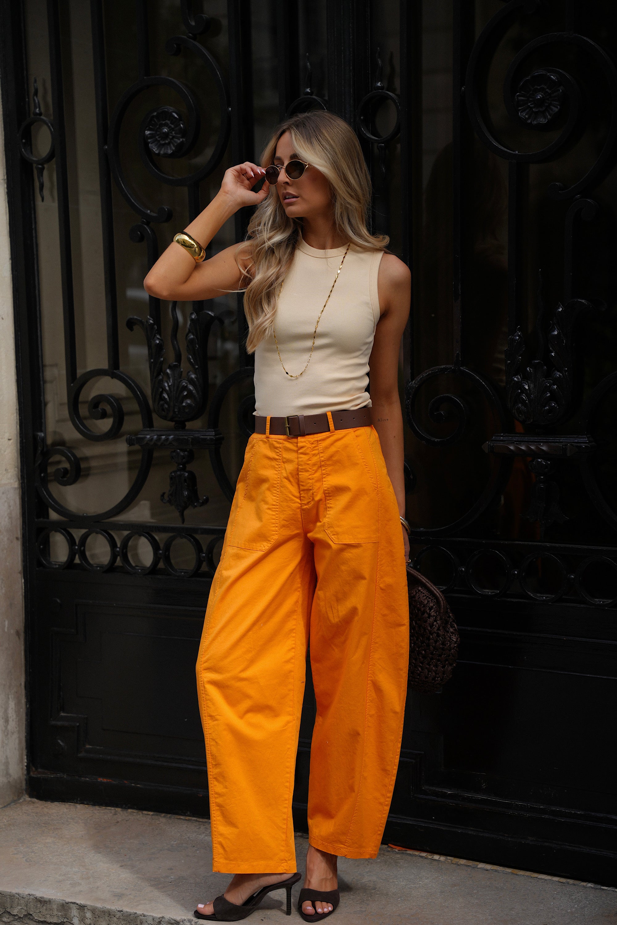 Pantalon Ballon Jay - Orange