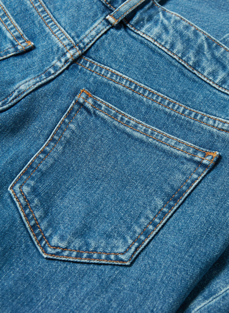 Maison Standards - Jean Regular FranÃ§oise - Bleu - Femme