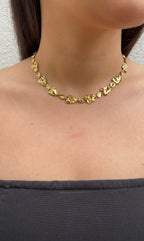 Collier Hammered