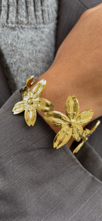 Bracelet Flower Bangle