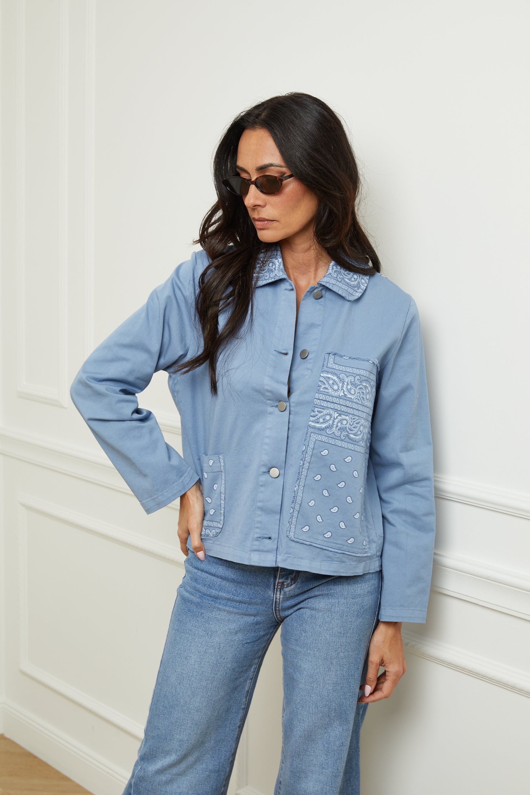 Veste Jo - Bleu
