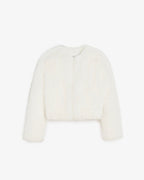 Manteau Court Uma Blanc