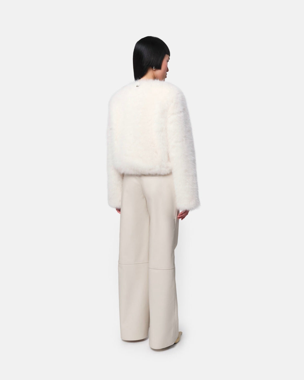 Manteau Court Uma Blanc