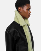 Manteau Court Réversible Charlie Pistache