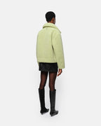Manteau Court Réversible Charlie Pistache