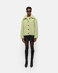 Manteau Court Réversible Charlie Pistache