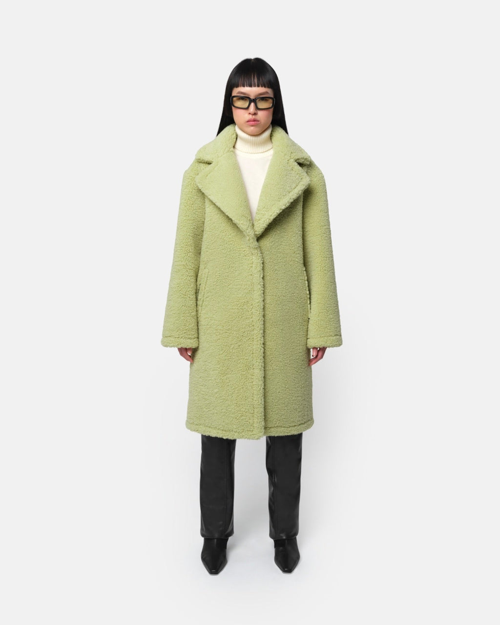 Manteau Réversible Anei Pistache