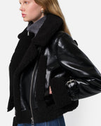 Manteau Bonded Jay Noir