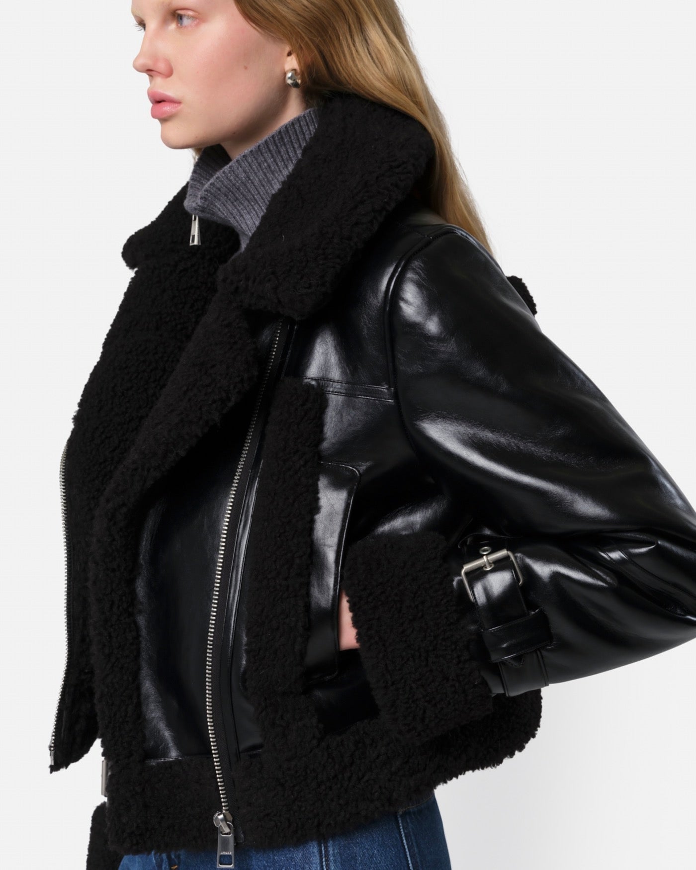 Manteau Bonded Jay Noir