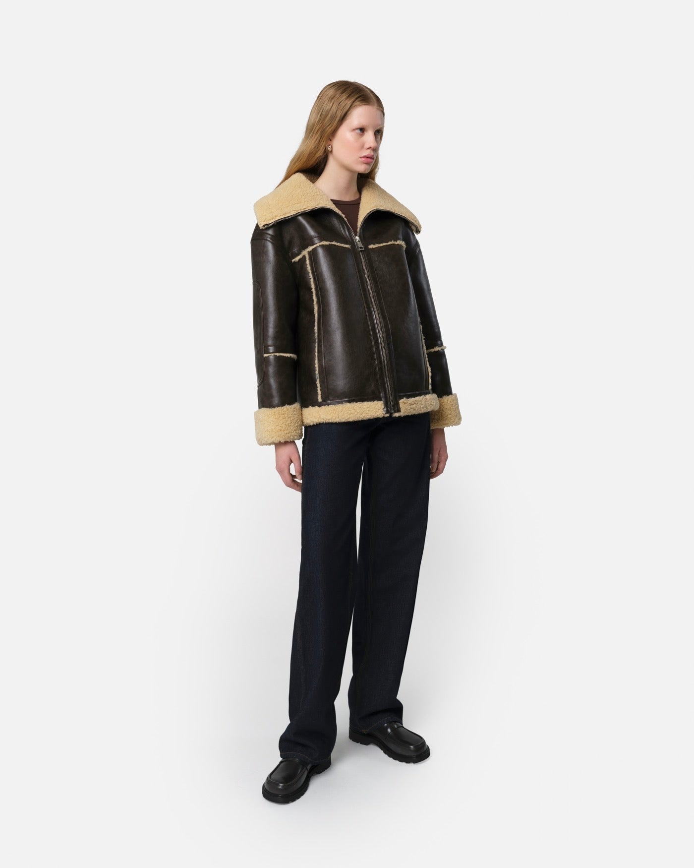 Manteau Bonded Calina Java, Sable